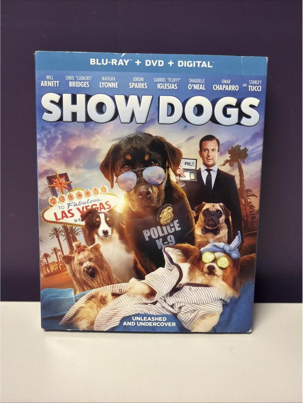 Show Dogs (Blu-ray, DVD 2018) Will Arnett, Natasha Lyonne - Action Crime Comedy